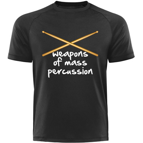 Männershirt-DRUM-WEAPONS OF MASS PERCUSSION