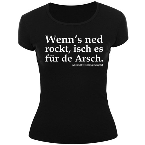 Frauenshirt-WENN'S NED ROCKT