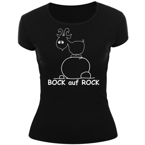 Frauenshirt-BOCK AUF ROCK