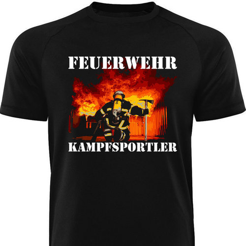 Männershirt-FEUERWEHR-KAMPFSPORTLER