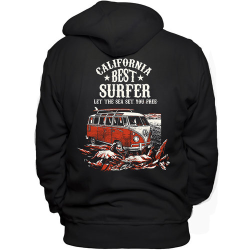 Kapuzenjacke-VW-CALIFORNIA BEST SURFER