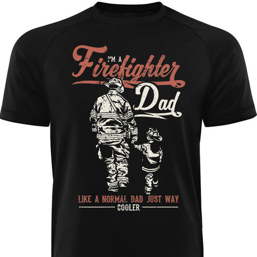 Männershirt-FIREFIGHTER-DAD