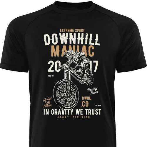 Männershirt-MTB-DOWNHILL-MANIAC