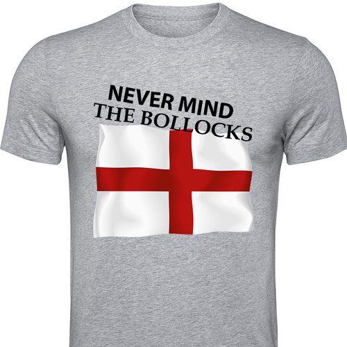 Männershirt-ENGLAND-Never mind the bollocks