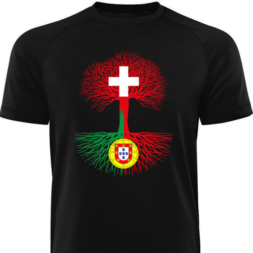 Männershirt-PORTUGAL - Schweizer mit portugiesischen Wurzeln