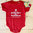Baby-Body - DIE ZUKUNFT DER SCHWEIZ, Grösse 6-12 Monate, rot