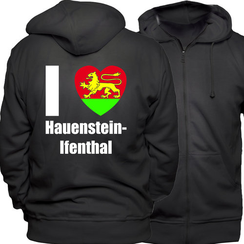 4366 I LOVE HAUENSTEIN-IFENTHAL, Kapuzenjacke